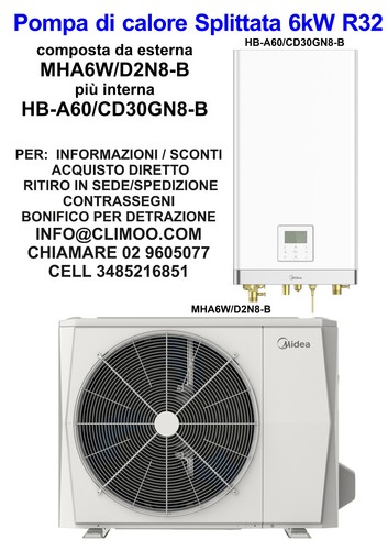 Pompa calore midea kw con - midea,