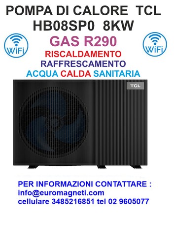 Hb08sp0 pompa calore - pompa, di